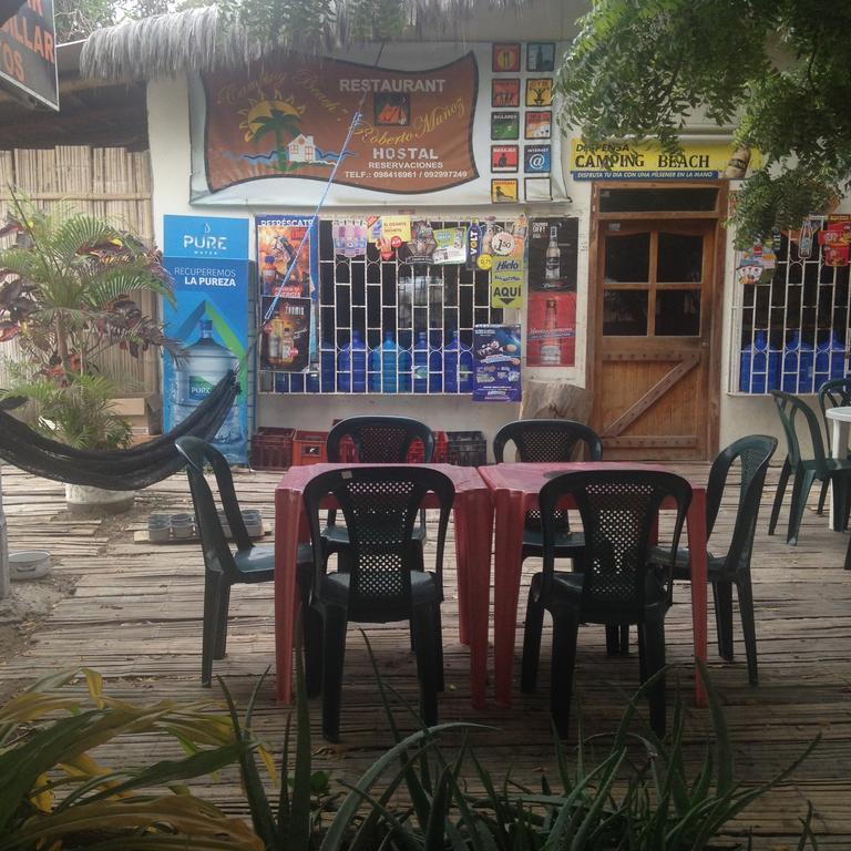 Hostal Camping Beach Salinas  Exterior photo
